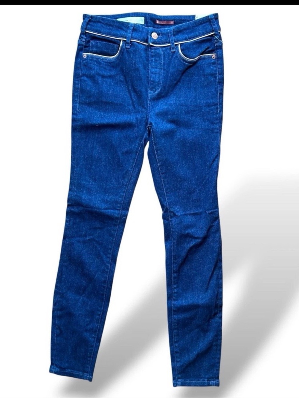 NWT* Anthropologie Pilcro High Rise Skinny Jeans - Gold Accents - Size 26